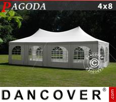 Party tent 4x8m, Off-White