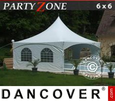 Party tent 6x6 m PVC