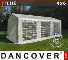 Party tent 4x6 m PE, White