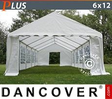 Party tent 6x12 m PE, White