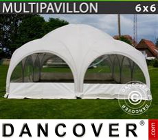 Party tent 6x6 m, White
