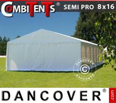 Party tent 8x16 (2.6) m 6-in-1, White