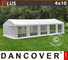 Party tent 4x10 m PE, White