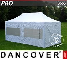 Party tent 3x6 m White, incl. 6 sidewalls
