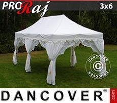 Party tent 3x6 m White/Gold